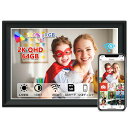FRAMEO11インチスマートWIFIデジタルフォトフレーム1920X1280FHDIPSLCDタッチスクリーン、自動回転、64GBストレージ、サポートSDカード&USBドライブ、どこからでもFRAMEOアプリを介して瞬時に瞬間…