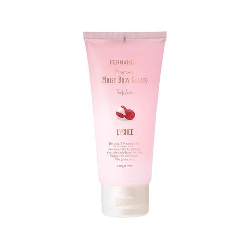 フェルナンダフレグランスモイストボディジェラートライチ(120g)
