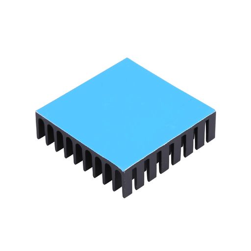 5個入ヒートシンク35x35x10mmりチップ用マルチヒートシンク熱伝導性両面テープ付き熱暴走対策アルミ製放熱板CPUICチップ回路基板LEDアンプ電源アダプターに適用