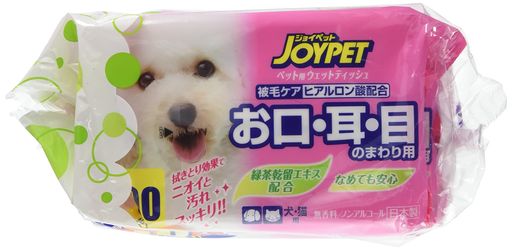 JOYPET(ジョイペット)ウェットティッシュお口・耳・目用ペット用270枚入(90枚入x3個パック)x3個(まとめ..