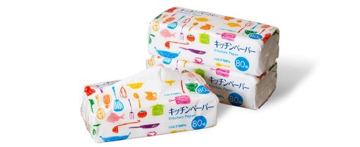 シート両面に『エンボス加工』という深い凸凹の加工を施すことで 凸凹の分だけ吸水する接触面が広がり素早く吸収します。汚れを掻き取れるため、拭き残しも減らせます。 シート両面に深い凸凹の加工で吸水力がアップします 濡れた手でも一枚づつ取り出せます。 必要な時にサッと取り出せ、また置き場所に困らないタイプです。 80組(160枚)X3P