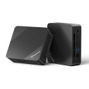 MINISFORUM VENUS SERIES UN100PミニPC N100 MINIPC 16GB 512GB SSD デスクトップPC WINDOWS 11 PRO WI-FI6/BT5.2/2.5G