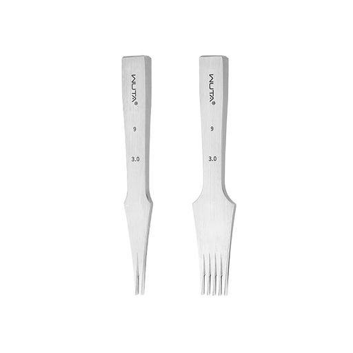 WUTA鋭い菱目打ちプロ仕様のポリッシュレザーチゼルヨーロッパ目打ちフレンチスタイルレザーチゼルパン..