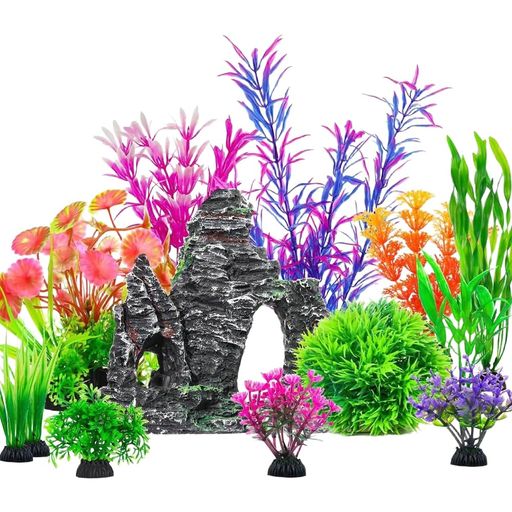 【リアルで快適な隠れ家】柔らかい葉の人工水草は魚に安全で快適な環境を提供。魚は葉の間を自由に泳ぎ回り、隠れることも可能です。セラミック台座は厚みがあり安定しているため、水草が浮かぶのを防ぎます。 【高品質素材】信頼性の高い柔軟なプラスチックで製造され、精緻な造形と鮮やかな色合いを実現。色褪せや水質汚染が起きにくく、簡単に洗浄できるため、長期間美しい水槽装飾を維持できます。 【お手入れ簡単】水草は手間をかけずに装飾効果を発揮。本物の植物のような美しい見た目を再現し、メンテナンスの時間や手間を大幅に削減します。洗剤や石鹸は不要です。 【多サイズ・多デザイン】さまざまなサイズと形状があり、水槽内で芸術的でリアルなレイアウトを作ることが可能。異なる水槽サイズにも対応でき、視覚的なアクセントとしても最適です。 【幅広い用途】異なるデザイン、色、サイズの水草を組み合わせることで、どんな水槽でも美しい水中世界を演出。魚に遊び場を提供し、飼育環境をより楽しく魅力的にします。