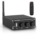 FOSI AUDIO BL20A 小型 BLUETOOTH ステレオ アンプ 家庭用 100WX2 HI-FI ミニ 2チャンネル クラスD デジタルアンプ ホーム オーディオ スピーカーアンプ TPA3116 コンパクト Uディスク対応