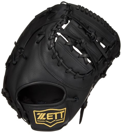 Sport - ゼット(ZETT)軟式野球・ソフトボール兼用キャッチ・ファーストミットライテックス右投げ用ブラック(1900)右投げ用BSFB56923L