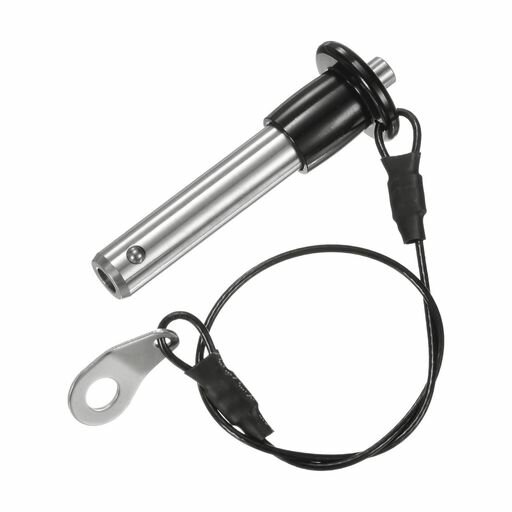 MMETERXITYプッシュボタンボールロックピン25/64”[10mm]直径1-7/32[31mm]使用長リリースロックピンWラ..