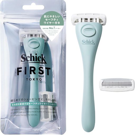 「はじめてのシェービングに、やさしさを」シックファーストブランドのカミソリホルダーです。 ヒゲが薄いGENZ世代向けに、デザイン・安全性・使い心地・品質にこだわって開発しました。 個人 ●柔らかいヒゲもやさしく剃れる、セーフティワイヤー付き4枚刃 ●顔のカーブにフィットしやすく、小回りのきく首振りスイングヘッド ●パパイヤエッセンス&amp;パール配合のスムーザーで、なめらかなそり心地を実現。 ●滑りにくく、デザイン性の高いマットラバーホルダー 「はじめてのシェービングに、やさしさを」 柔らかいヒゲもやさしく剃れる、セーフティワイヤー付き4枚刃 顔のカーブにフィットしやすく、小回りのきく首振りスイングヘッド 滑りにくく、デザイン性の高いマットラバーホルダー 刃:ドイツ、ホルダー:中国