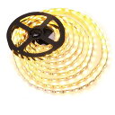 iNextStationledテープライトSMD5050高輝度60LEDs/m入電電圧12v5mカット可能車用LEDテープ取付簡単間接照明飾りテープled電球色