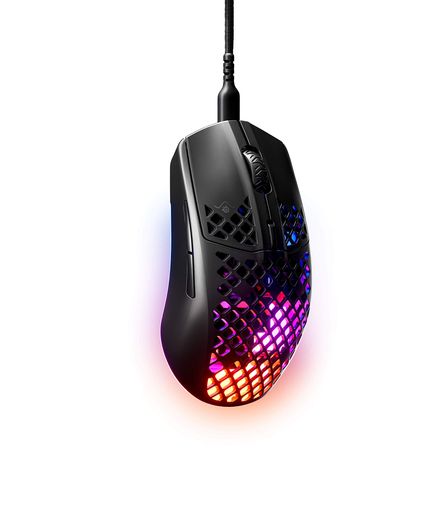 SteelSeries Aerox 3 - 超軽量ゲーミングマウス - 8,500 CPI TrueMoveコア光学センサー - 超軽量防水設計 - ユニバーサルUSB-C接続。