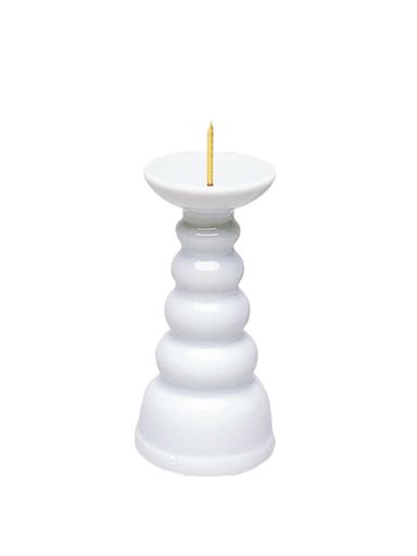 商品サイズ:約4.4x4.4x9cm 商品重量:約76g 色:白 素材:陶器 ※御仏具は製造工場の関係で多少図柄が変更になることがございますので、ご了承ください ※在庫の状況により、記載とは少々異なるサイズの商品が届く場合がございます。あらかじめご了承ください。