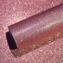 VEELIKE グリッターシート ピンク グリッター リメイクシート カッティングシート 40X300CM ピンク 壁紙シール 剥がせる壁紙 インテリアシート ...