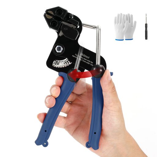 【製品の用途】本品はステンレスバンド結束専門工具です、適用サイズ:幅4.5〜12mm、厚さ0.3mm、あらゆる長さの金属製の配線結束バンドに適しており。 【効率の向上】ラチェット構造、長時間疲れることなく、より正確で、より綺麗にな切断を簡単...