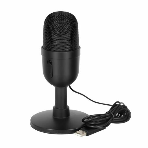 3APLUSG20マイクMiniコンデンサーマイクスタンド付きPC用USBマイク大振動板ダブル...