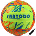 YANYODO軽量シリコン5号バレーボール大人と子供屋内および屋外のスイミングプールビーチ防水軽量化快適感触家族友人との楽しみゲームパーフェクト