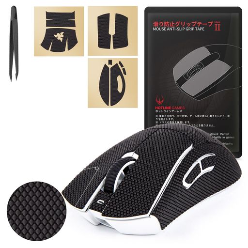 【グリップ力進化】フル版マウスグリップテープは大好評の2.0マウスグリップテープに基づき、グリップ力を大幅に強化するバージョンです。乾燥肌でも吸い付くようなグリップ力を実感でき、激しいゲーム中に前代より安定的に発揮します。 【吸水力抜群】H...
