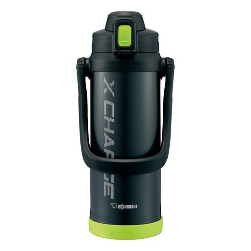 乐天商城 - 象印 (ZOJIRUSHI) 水筒 直飲み スポーツタイプ ステンレスジャグボトル 2.06L ライムブラック SD-BD20-BG2060ml