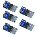 VKLSVAN5個セットDC5-36V400W15Aデュアル大電力MOSトランジスタ駆動モジュール、0-20KHzPWM電子制御、電子制御基板速度コントローラ