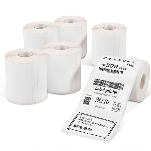 PHOMEMOM110対応純正ラベルシールケーブルタグケーブルラベル感熱ロール紙値札40MM*30MM矩形タイプ230枚入り/巻6巻感熱ラベルプリンター用業務用ハンドラベラーバーコード印刷シールテープロール紙感熱紙 PHOMEMOM110対応純正ラベルシールケーブルタグケーブルラベル感熱ロール紙値札40MM*30MM矩形タイプ230枚入り/巻6巻感熱ラベルプリンター用業務用ハンドラベラーバーコード印刷シールテープロール紙感熱紙