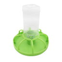 NUZAMAS爬虫類用給餌器カメ用ディスペンサーボトル付き自動給餌器給水器ディスペンサー給餌皿爬虫類用給餌アクセサリートカゲカメ用