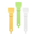 ITISYOUペット給餌スプーンチュールスプーン猫用給餌器ポータブルキャットフードスプーンおやつ押出器小さくて便利簡易給餌キャットフードフィーダースティックおや...