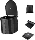 QIUNIポータブルトイレ簡易トイレ多機能ポータブルトイレ荷重-折りたたみ式300