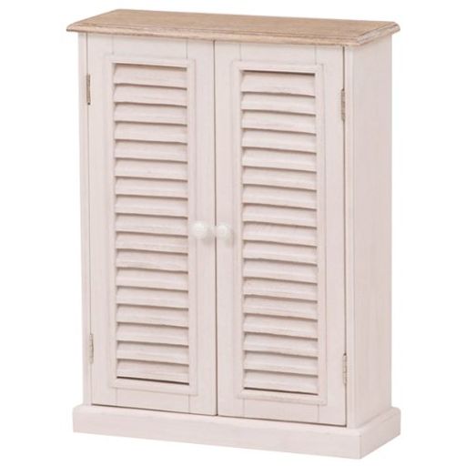 Rakuten - ブロカントシリーズトイレラックホワイトMTR-7329WH