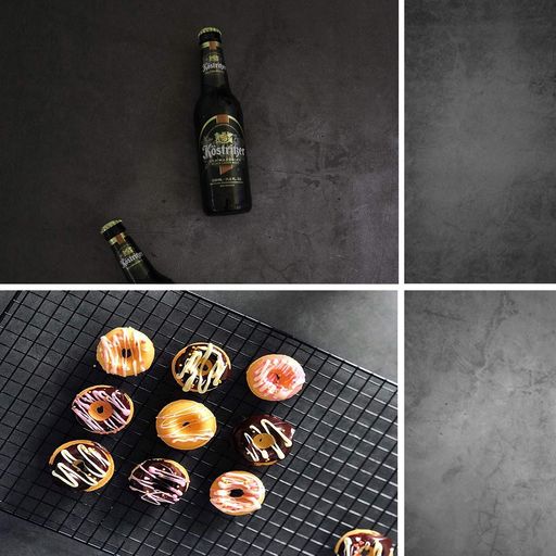 Selens両面背景紙写真撮影背景紙バックペーパーペーパーシート大理石復古調56x88cm商品撮影自宅雑誌美..