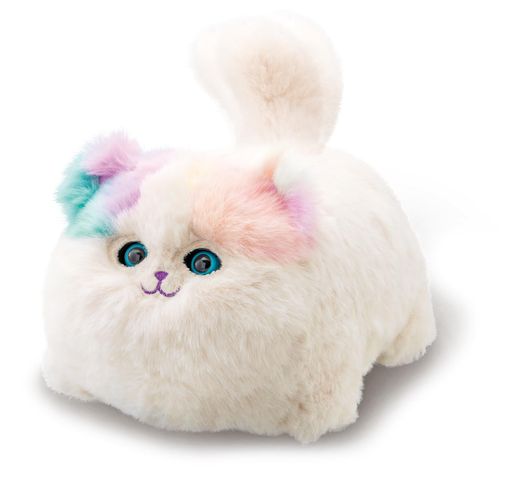お目目をぱちぱち!しっぽフリフリ!かわいい!?ぶちゃいく?なねこちゃんです8分音符 しゃべりかけるとまねっこもしちゃう? 背中をなでたり、あごをさわってあげると声を出して、喜んで目をぱちぱちします。 仰向けに寝かせるといびきをかいて寝てしまいます。 お耳の色は個体によってさまざま!自分だけのパートナーをかわいがってね!※製品の耳の色には個体差がございます。