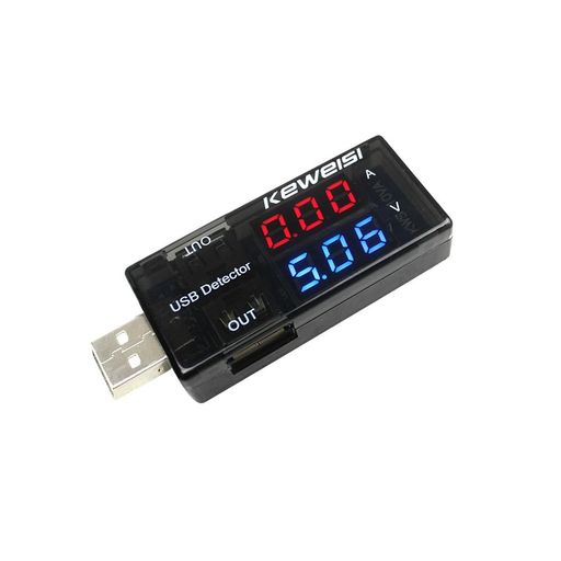 USB電流電圧テスター電源メーター電圧モニターチェッカー計測測定便利小型持ち歩き精密機器(style1) 1