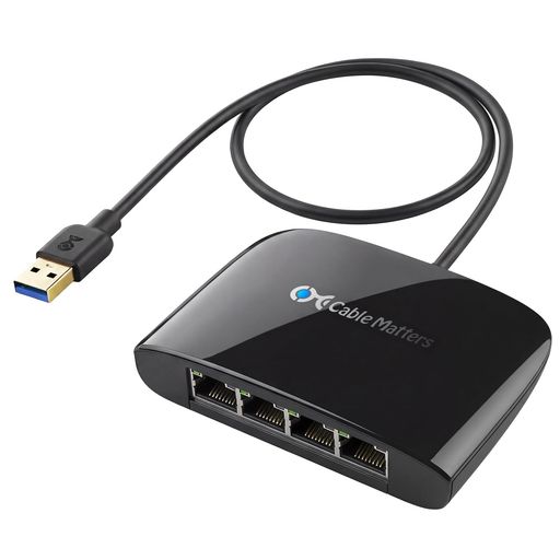 Cable Matters スイッチングハブ USB 3.1 4ポート ギガビットLAN