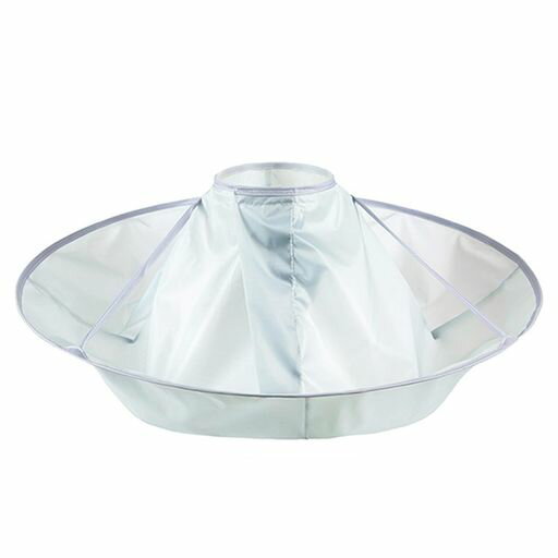 [FamGift]散髪ケープ、ヘアーエプロンセルフカット、ケープ折りたたみ式散髪用ケープ、毛染め大人子供..