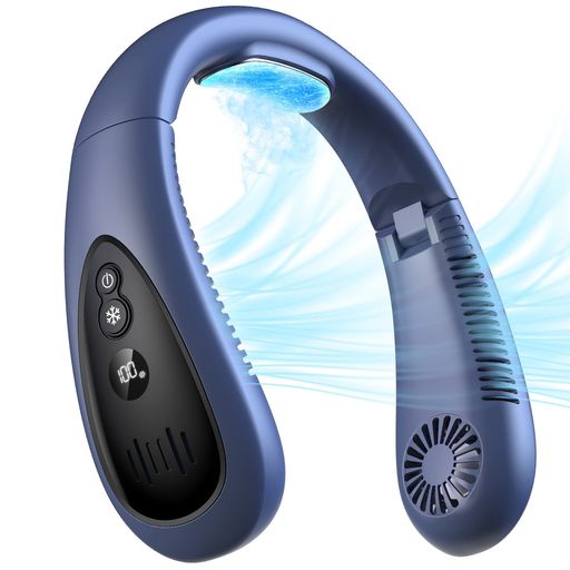 🧊🧊【即冷却プレート&amp;360°冷却エアフロー】ネックエアコンは、先進の半導体技術を搭載し、冷却フィンを2秒以内に15°C(59°F)まで迅速に冷却し、瞬時に涼しい感触をもたらします。同時に、業界トップクラスの8700r/m超高速モーターを装備し、強力なエアフローと360°全方位の空気供給を実現し、前例のない涼しさを体験できます。涼しく快適な夏を過ごせます。 🧊🧊【折り畳み&amp;ハンズフリー設計】人間工学に基づいたハンズフリー設計で、簡単に着用でき、仕事、勉強、キッチン、フィットネス、運転などに適しています。追加の折り畳み設計で、折りたたんだサイズはわずか21x13x6.4cmで、簡単にバッグに入れて持ち運べます。アウトドア、旅行、キャンプ、コンサートなどに簡単に持ち出し、いつでもどこでも涼しさをもたらします。 🧊🧊【5000mAh大容量バッテリー&amp;Type-C高速充電】13層の安全設計を施した5000mAhの大容量バッテリーを搭載、連続使用時間は3~18時間(速度によって異なります)。Type-C高速充電に対応、フル充電にわずか3~4時間。一日を通して爽快な体験を提供いたします。