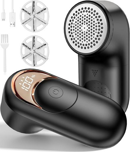 KIDEE毛玉取りけだまとり電動【2025アップグレード版】毛玉取り電動毛玉クリーナー液晶ディスプレイ付..