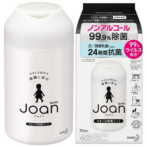 クイックル 【まとめ買い】 joan(ジョアン) ウェットティッシュ 除菌 ノンアルコー...