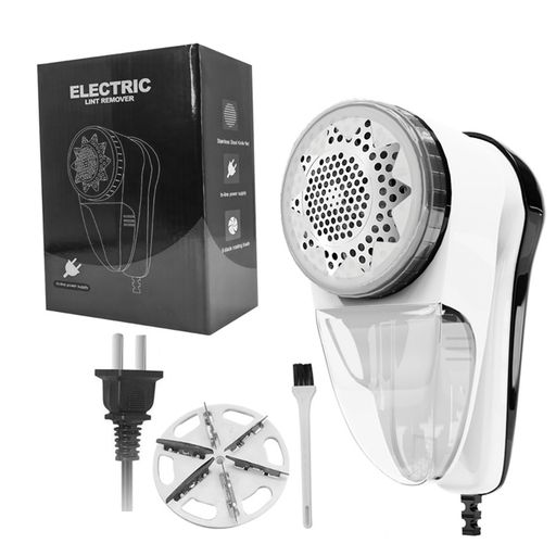 TSQIBU毛玉取り毛玉カット電動交流式強力6枚刃切れ味良い1枚替刃附属毛玉を取り除く小型軽量日常電源100V~110V使用