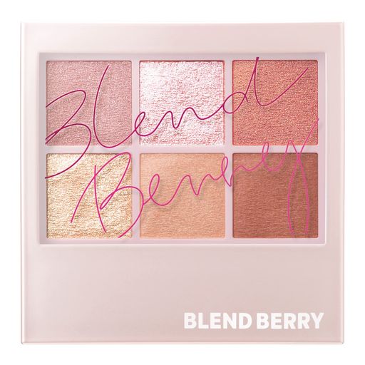 ブレンドベリーBLENDBERRYオーラクリエイション#MYFAVBROWN010(いちごミルク&ピンクブラウン)