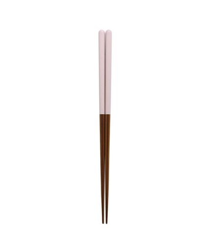 田中箸店 REPOS ルポ 先角 とり 箸 ピンク 27.5cm お箸 木製 菜箸 菜ばし つまみや...