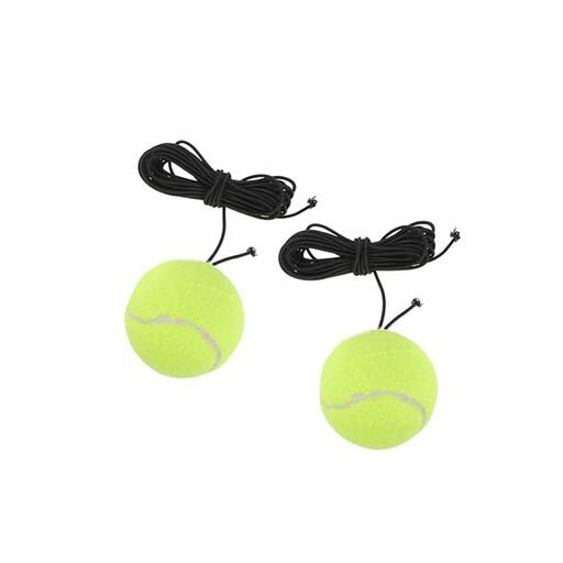 Roczential2個トレーニングテニステニステニス犬用歯固めボール犬のタグボートのおもちゃテニスボール..