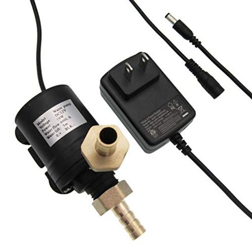 電源が付いている低雑音DC12V太陽熱温水循環のブラシレスポンプ