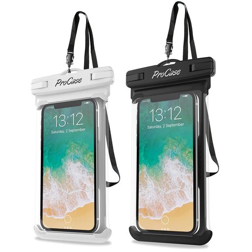PROCASE[2個セット]防水ケースIPX8認定携帯電話用ドライバッグ最大7.0”スマホに対応可能適用端末:IPHONE151413MINIPROMAX・IPHONESE12・11・XS・XR・8・ANDROID