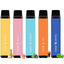 電子タバコ使い捨てVAPE12500回吸引可能5風味セットメンソール入り大容量爆煙水蒸気タバコメンテナンス不要ビタミン入りニコチン0タール0禁煙ベイプO2PLU...