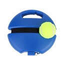 テニスベーステニストレーナーテニスボールトレーナーテニス練習機テニス練習弾性ロープ個人トレーニング硬式テニステニスボールトレーナートレーナーテニスボール持ち運び便利友達…