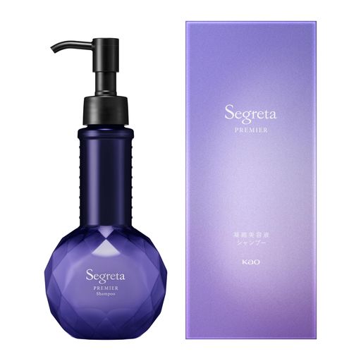 セグレタ プレミア 凝縮美容液シャンプー ポンプ 200ml ブライトローズ・マリアー...