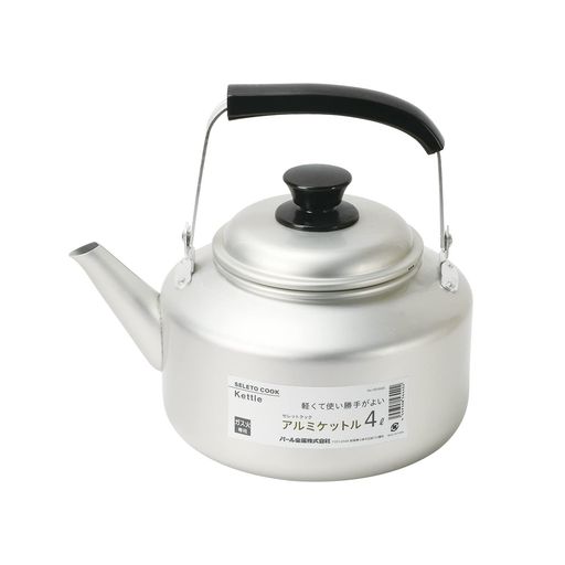 パール金属 ケットル 4L ケトル やかん アルミ製 ガス火専用 セレットクック HB-6440