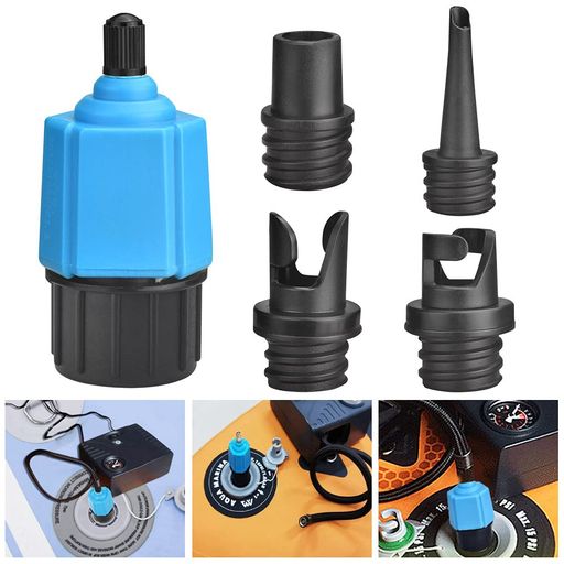 EMAGEREN バルブアダプター sup 空気入れ アダプター sup バルブアダプター ポンプ...