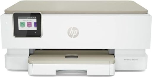 HPプリンターHPENVYINSPIRE72202022年モデルインクジェット複合機スマートフォン連携スキャン無線LAN自動両面印刷タッチスクリーン付テレワークサンドベージュ(型番:242P9D0#ABJ)
