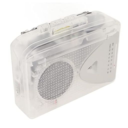 ポータブル カセット プレーヤー、FM AM ラジオ付き テープ プレーヤー - テープを...
