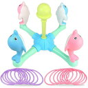 CORPERTOYS輪投げ輪投げゲームおもちゃおもちゃセットイルカシリーズわなげ投げゲーム輪16個ファミリーゲームファミリースポーツ親子ゲーム子供プレゼントクリスマス