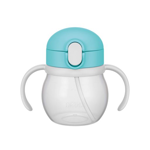 サーモス(THERMOS)ベビーストローマグNPF-250ミントブルー(MBL)もれないベビーマグ250ml